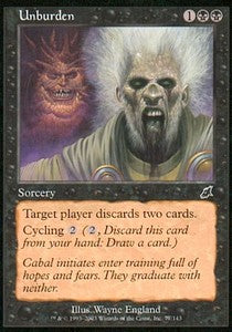 Unburden - Scourge (Common) [SCG-77]