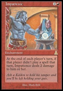 Impatience - Urza's Destiny (Rare) [UDS-88]