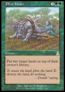 Plow Under - Urza's Destiny (Rare) [UDS-117]