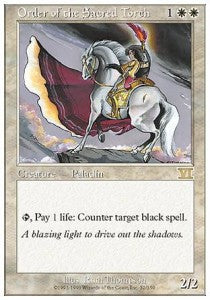 Order of the Sacred Torch - Sixth Edition (Rare) [6ED-32]