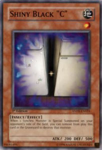 Shiny Black "C" - Ancient Prophecy (Common) [ANPR-024]