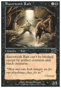 Razortooth Rats - Sixth Edition (Common) [6ED-153]