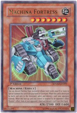 Machina Fortress (V.1 - Ultra Rare) - Structure Deck: Machina Mayhem (Ultra Rare) [SDMM-001]