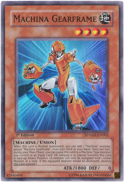 Machina Gearframe - Structure Deck: Machina Mayhem (Super Rare) [SDMM-002]