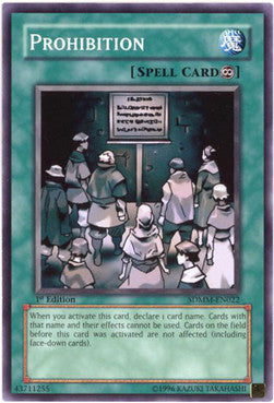 Prohibition - Structure Deck: Machina Mayhem (Common) [SDMM-022]