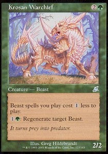 Krosan Warchief - Scourge (Uncommon) [SCG-123]