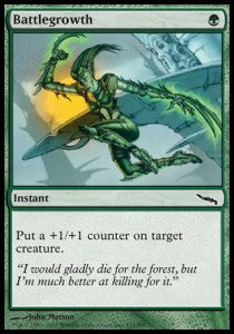 Battlegrowth - Mirrodin (Common) [MRD-113]