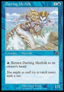 Darting Merfolk - Mercadian Masques (Common) [MMQ-72]