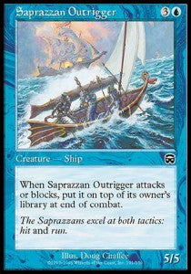 Saprazzan Outrigger