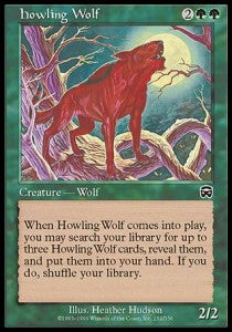 Howling Wolf - Mercadian Masques (Common) [MMQ-252]
