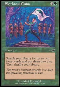 Skyshroud Claim - Nemesis (Common) [NEM-117]