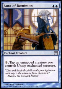 Aura of Dominion - Champions of Kamigawa (Uncommon) [CHK-51]