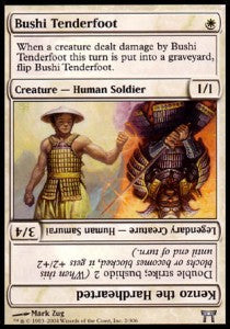 Bushi Tenderfoot - Champions of Kamigawa (Uncommon) [CHK-2]