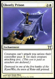 Ghostly Prison - Champions of Kamigawa (Uncommon) [CHK-10]