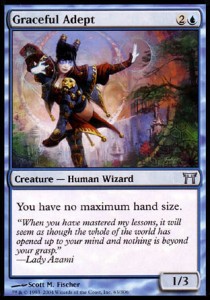 Graceful Adept - Champions of Kamigawa (Uncommon) [CHK-63]