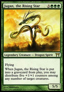 Jugan, the Rising Star - Champions of Kamigawa (Rare) [CHK-217]