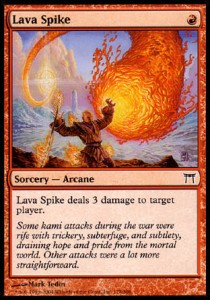 Lava Spike - Champions of Kamigawa (Common) [CHK-178]