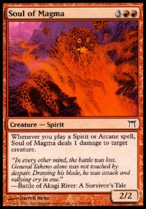 Soul of Magma - Champions of Kamigawa (Common) [CHK-189]