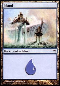 Island (V.3) - Champions of Kamigawa (Land) [CHK-293]