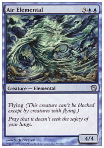 Air Elemental - Ninth Edition (Uncommon) [9ED-58]
