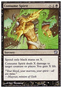 Consume Spirit - Ninth Edition (Uncommon) [9ED-119]