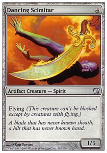 Dancing Scimitar - Ninth Edition (Uncommon) [9ED-292]