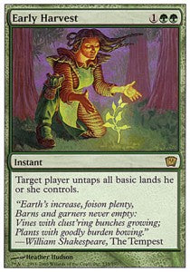Early Harvest - Ninth Edition (Rare) [9ED-235]