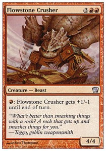 Flowstone Crusher - Ninth Edition (Uncommon) [9ED-184]