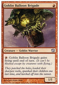 Goblin Balloon Brigade - Ninth Edition (Uncommon) [9ED-189]
