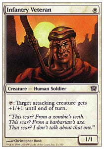 Infantry Veteran - Ninth Edition (Common) [9ED-21]