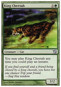 King Cheetah - Ninth Edition (Uncommon) [9ED-250]