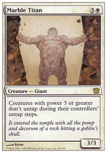Marble Titan - Ninth Edition (Rare) [9ED-26]