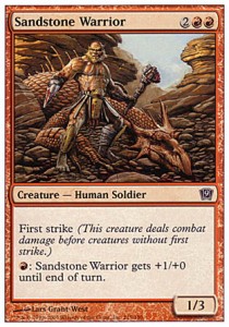 Sandstone Warrior - Ninth Edition (Common) [9ED-215]
