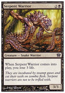 Serpent Warrior - Ninth Edition (Common) [9ED-162]