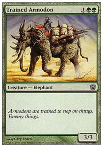 Trained Armodon - Ninth Edition (Common) [9ED-274]