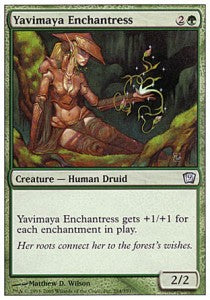 Yavimaya Enchantress - Ninth Edition (Uncommon) [9ED-284]