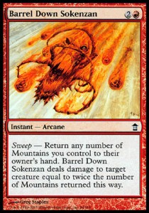 Barrel Down Sokenzan - Saviors of Kamigawa (Common) [SOK-94]