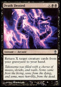 Death Denied - Saviors of Kamigawa (Common) [SOK-63]