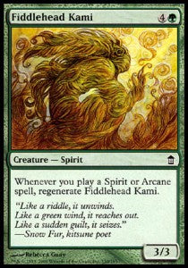 Fiddlehead Kami - Saviors of Kamigawa (Common) [SOK-130]