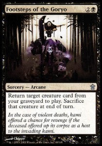 Footsteps of the Goryo - Saviors of Kamigawa (Uncommon) [SOK-68]