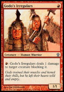 Godo's Irregulars - Saviors of Kamigawa (Uncommon) [SOK-101]