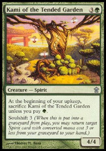 Kami of the Tended Garden - Saviors of Kamigawa (Uncommon) [SOK-134]