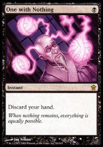 One with Nothing - Saviors of Kamigawa (Rare) [SOK-84]