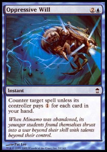 Oppressive Will - Saviors of Kamigawa (Common) [SOK-50]