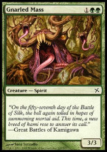 Gnarled Mass - Betrayers of Kamigawa (Common) [BOK-127]