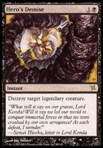 Hero's Demise - Betrayers of Kamigawa (Rare) [BOK-68]