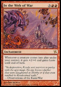 In the Web of War - Betrayers of Kamigawa (Rare) [BOK-108]