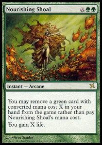 Nourishing Shoal - Betrayers of Kamigawa (Rare) [BOK-137]