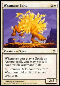Waxmane Baku - Betrayers of Kamigawa (Common) [BOK-29]