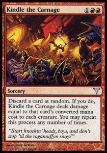 Kindle the Carnage - Dissension (Uncommon) [DIS-66]